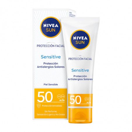 FACIAL SENSITIVE SPF  50 – NIVEA SUN