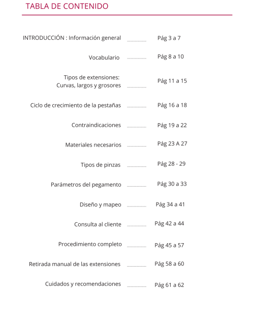 Manual de extensiones de pestañas PDF