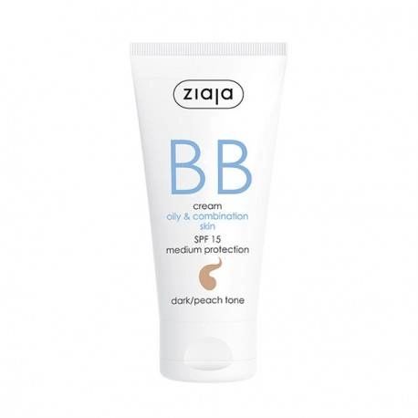 BB CREAM PARA PIEL GRASA Y MIXTA SPF 15 TONO OSCURO – ZIAJA