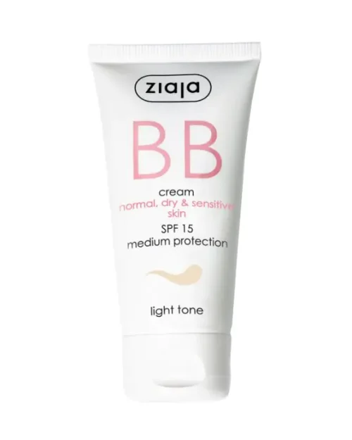BB CREAM PARA PIEL GRASA Y MIXTA SPF 15 TONO CLARO – ZIAJA