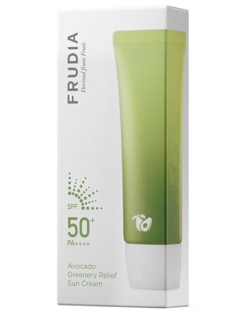 AVOCADO GREENERY RELIEF SUN CREAM SPF 50+ PA++++ – FRUDIA