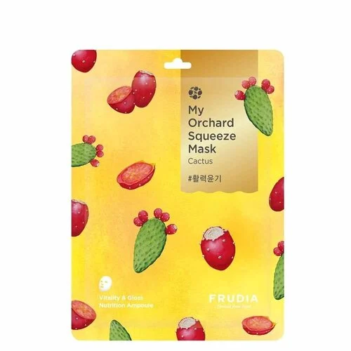 MASCARILLA FACIAL SQUEEZE VITALY CACTUS- FRUDIA